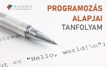 Programozás alapjai tanfolyam RUANDER Oktatóközpont