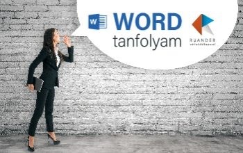 Word tanfolyam RUANDER Oktatóközpont